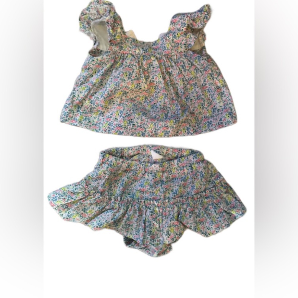 Baby skirt and top set